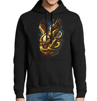 Obrázek 1 produktu Pánská mikina Souboj Orla a Hada Eagle vs Snake