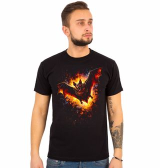 Obrázek 1 produktu Pánské tričko Ohnivý Netopýr