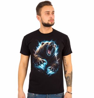 Obrázek 1 produktu Pánské tričko Rozzuřený Medvěd Grizzly