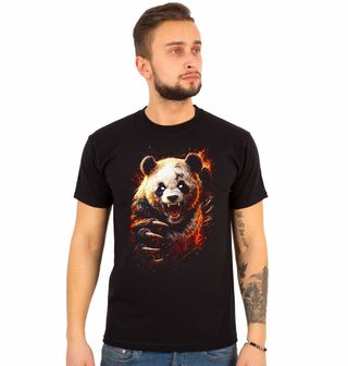Obrázek 1 produktu Pánské tričko Panda Velká v Útoku