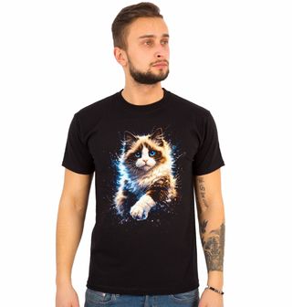 Obrázek 1 produktu Pánské tričko Klidná Kočka Ragdoll