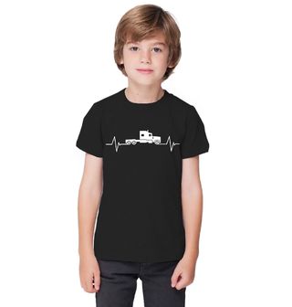 Obrázek 1 produktu Dětské tričko Kardiogram a Kamion