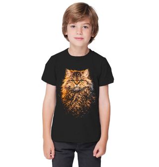Obrázek 1 produktu Dětské tričko Kudrnatá Kočka Selkirk Rex