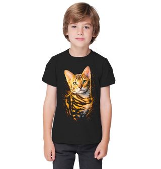 Obrázek 1 produktu Dětské tričko Toyger Kočka s Tygřími Pruhy
