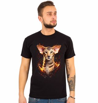 Obrázek 1 produktu Pánské tričko Orientální Kočka Oriental Shorthair