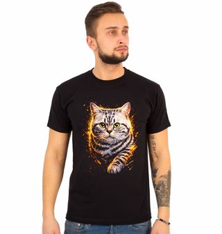 Obrázek 1 produktu Pánské tričko Britská Krátkosrstá Kočka British Shorthair