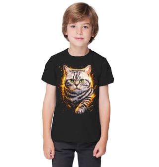 Obrázek 1 produktu Dětské tričko Britská Krátkosrstá Kočka British Shorthair