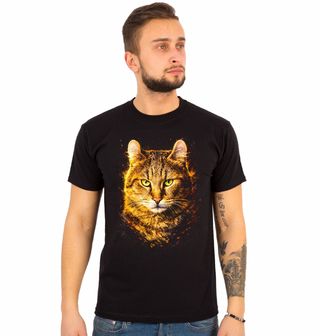 Obrázek 1 produktu Pánské tričko Tajemný Pohled Kočky