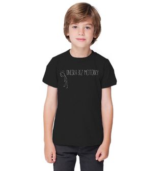 Obrázek 1 produktu Dětské tričko Dneska bez motorky Stickman