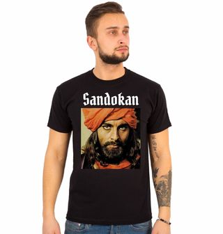 Obrázek 1 produktu Pánské tričko Legendární Sandokan s Pohledem Tygra