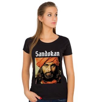 Obrázek 1 produktu Dámské tričko Legendární Sandokan s Pohledem Tygra