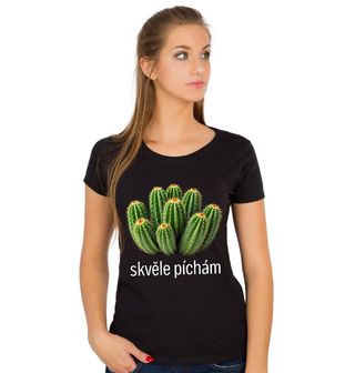 Obrázek 1 produktu Dámské tričko Kaktus Skvěle píchám