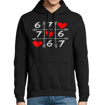 Obrázek 1 produktu Pánská mikina Piškvorky Six Seven 67 Love