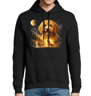 Obrázek 1 produktu Pánská mikina Goldendoodle a Kouzlo Úplňku