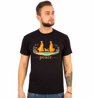 Obrázek 1 produktu Pánské tričko Indický Pes Aloka Peace