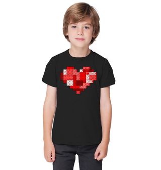 Obrázek 1 produktu Dětské tričko Srdce z Kostek Lego Heart