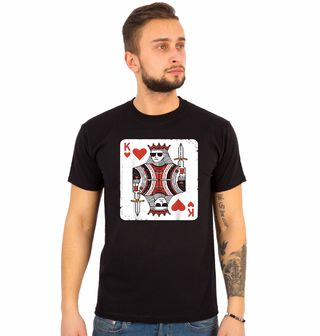 Obrázek 1 produktu Pánské tričko Srdcový Král