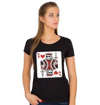 Obrázek 1 produktu Dámské tričko Srdcový Král