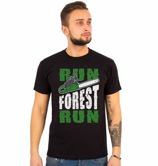 Obrázek 1 produktu Pánské tričko Motorová Pila Run Forest Run