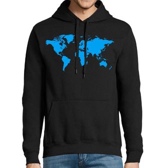 Obrázek 1 produktu Pánská mikina Mapa světa World map