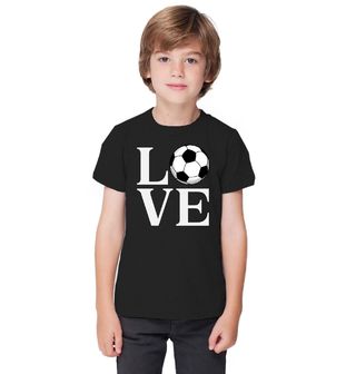 Obrázek 1 produktu Dětské tričko Láska k Fotbalu LOVE