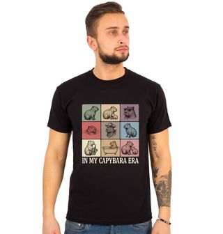 Obrázek 1 produktu Pánské tričko Moje kapybaří éra In My Capybara Era