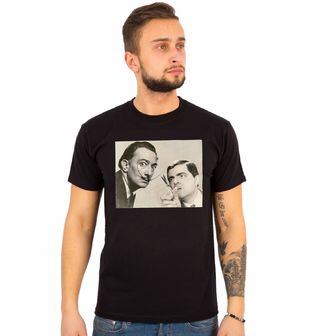 Obrázek 1 produktu Pánské tričko Salvador Dalí a kadeřník Mr. Bean (Velikost: 5XL)