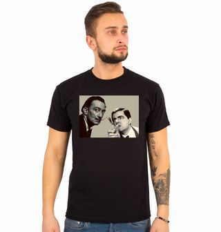 Obrázek 1 produktu Pánské tričko Salvador Dalí a kadeřník Mr. Bean