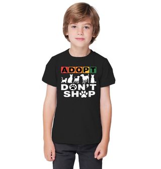 Obrázek 1 produktu Dětské tričko Adoptuj, nekupuj Adopt Don’t Shop