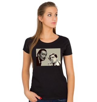 Obrázek 1 produktu Dámské tričko Salvador Dalí a kadeřník Mr. Bean