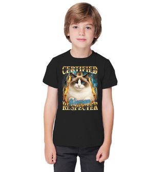 Obrázek 1 produktu Dětské tričko Kočka Ragdoll Certified Woman Respecter