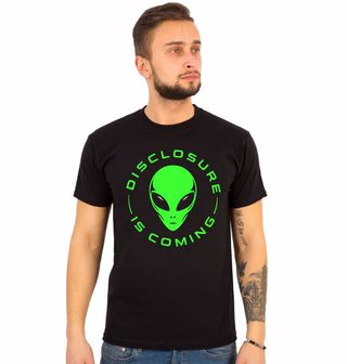 Obrázek 1 produktu Pánské tričko Mimozemšťan Disclosure is coming