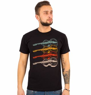 Obrázek 1 produktu Pánské tričko Retro Kontrabasy