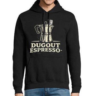 Obrázek 1 produktu Pánská mikina Baseballové Espresso ze Střídačky Dugout Espresso