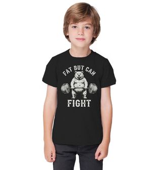 Obrázek 1 produktu Dětské tričko Silný Medvěd Fat But Can Fight