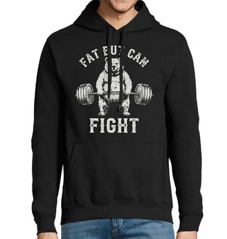 Obrázek 1 produktu Pánská mikina Silný Medvěd Fat But Can Fight