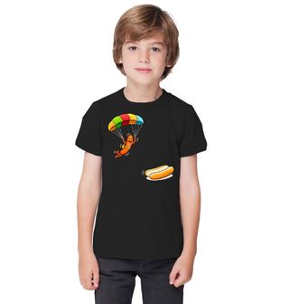 Obrázek 1 produktu Dětské tričko Létající Párek Skydiving Hotdog