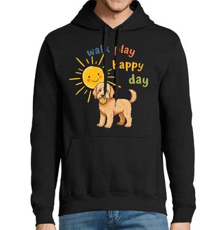Obrázek 1 produktu Pánská mikina Goldendoodle na Procházce Walk Play Happy Day