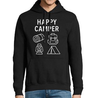Obrázek 1 produktu Pánská mikina Milovník Kempování Happy Camper
