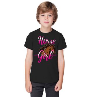 Obrázek 1 produktu Dětské tričko Milovnice Koní Horse Girl
