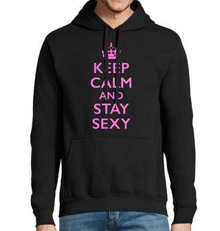 Obrázek 1 produktu Pánská mikina Keep Calm and Stay Sexy