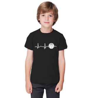 Obrázek 1 produktu Dětské tričko Kardiogram a Basketbal