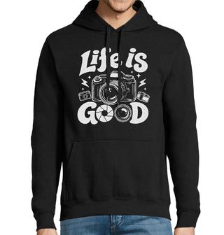 Obrázek 1 produktu Pánská mikina Život Fotografa je Skvělý Life Is Good