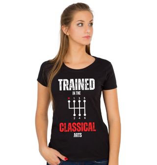 Obrázek 1 produktu Dámské tričko Manuální Převodovka Trained in the classical arts