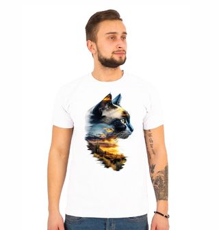 Obrázek 1 produktu Pánské tričko Pouštní Duše Kočky