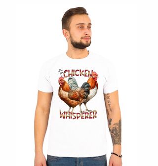 Obrázek 1 produktu Pánské tričko Krotitel Slepic The Chicken Whisperer