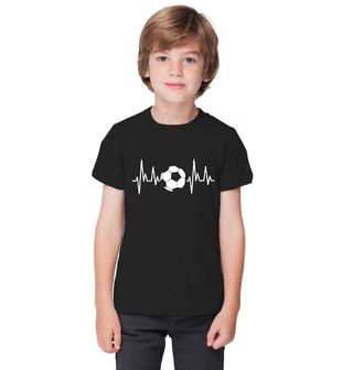 Obrázek 1 produktu Dětské tričko Kardiogram a Fotbal (Velikost: 12-13)