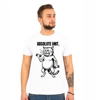 Obrázek 1 produktu Pánské tričko Kouřící Kočka s Činkou Absolute Unit