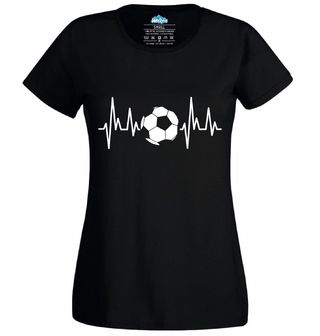Obrázek 1 produktu Dámské tričko Kardiogram a Fotbal
