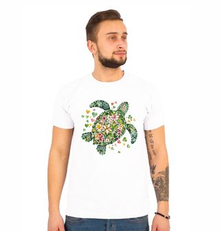 Obrázek 1 produktu Pánské tričko Květinová Želva z Oceánu